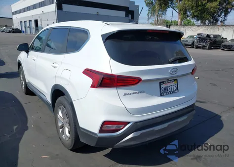 2019 Hyundai Santa Fe Se from USA, damaged, VIN 5NMS23AD3KH082587